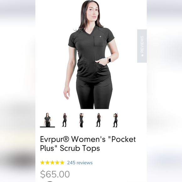 Fitscrubs evrpur scrub set - Picture 6 of 7